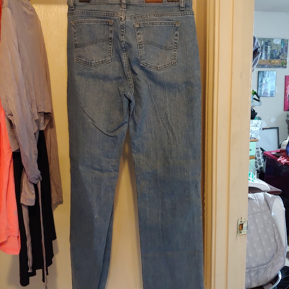 Lee Ladies Sz 10 Straight Leg Jeans - Picture 4 of 8
